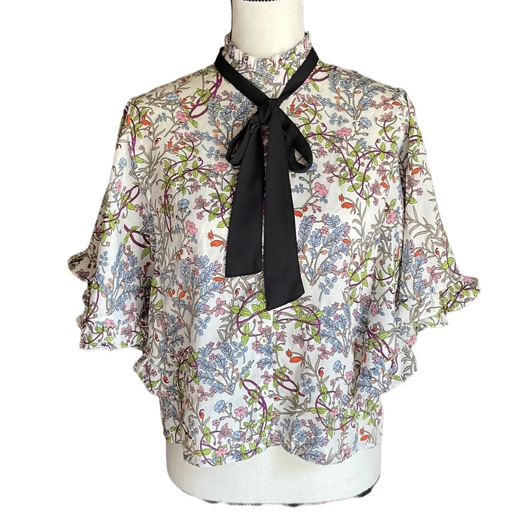 RolyPoly Floral Blouse M